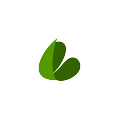 LETTER LIKE GREEN LEAF OR GREEN LEAF LIKE LETTER