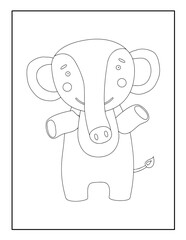 Cute Animal Activity Book For Kids
