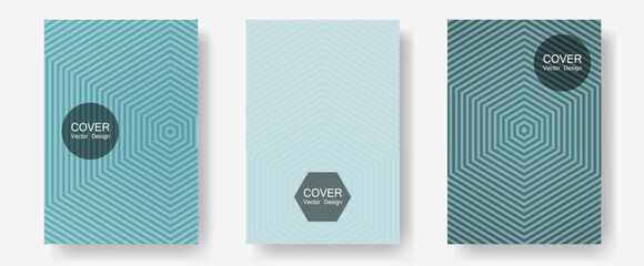 Banner graphics cool vector templates set.