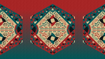 Geometric shapes with folky modern decorations, background, wallpaper, texture, illustration, desktop, cover, card, gift, frame, wall, book