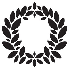 Laurel wreath vector