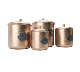 Copper Kitchen Snack Containers
