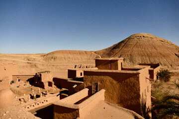 Sito storico Patrimonio Unesco, Ksar di Ait Ben Haddou, Oarzazate, Draa. provincia di Tafilalet , Marocco