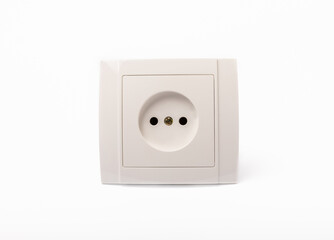 Socket isolated on white background.