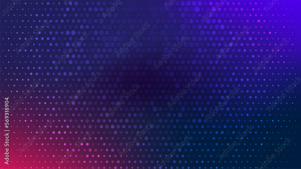 Poster blue abstract futuristic background. modern 3d design template on black backdrop. futuristic texture