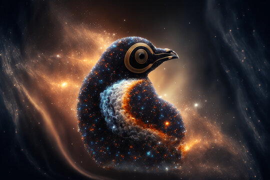 Spirit animal - Penguin, Generative AI