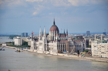 Obraz premium The Hungarian Parliament Building