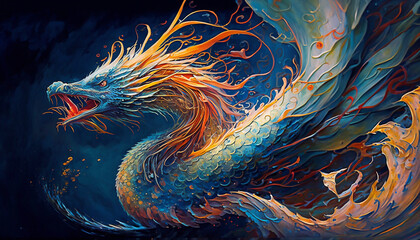 Tianlong Dragon - AI generative