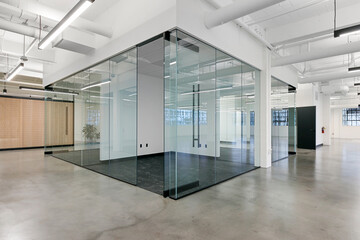 Glass Office Space