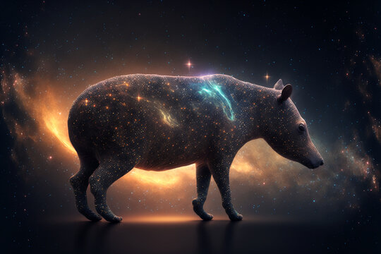 Spirit animal - Tapir, Generative AI