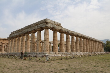 The Tempio di Hera in Paestum, Campania Italy © ClaraNila