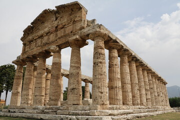 Tempio di Atena in Paestum, Campania Italy © ClaraNila