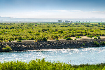 Colorado River in Blythe, California
