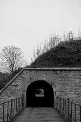 tunnel dans le noir