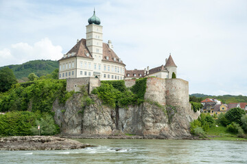 Fototapeta na wymiar Historic Schloss Schonbuhel Castle In Wachau Region, Austria
