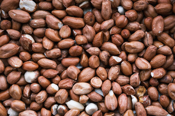 Background Image Of Raw Peanuts