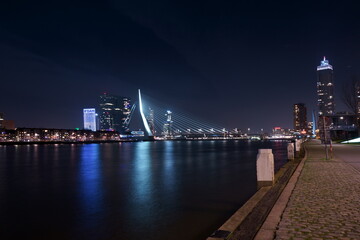 Rotterdam city skyline
