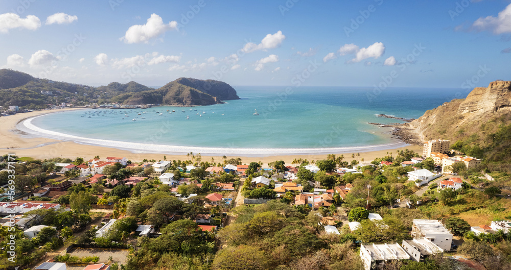 Canvas Prints san juan del sur cruise port in nicaragua