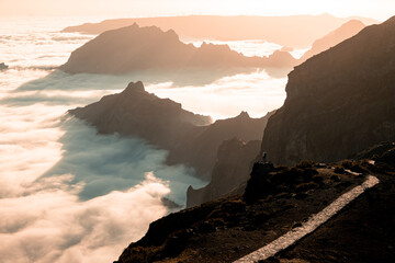 Pico do Arieiro is the third highest peak on Madeira Island and is one of the most popular sunrise...