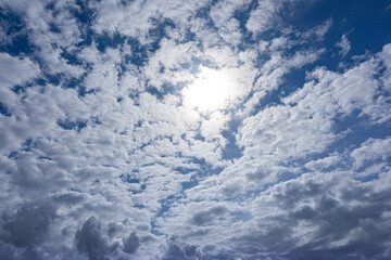 Cloudy Blue Sky