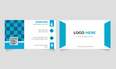 Clean and professional design, Creative modern visiting card design