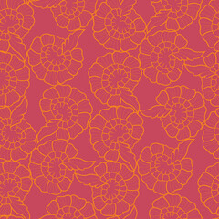 pink lacey floral pattern