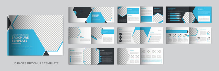 Corporate business brochure template, company profile design, a4 brochure design template