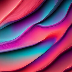 Fototapeta premium abstract pink spiral curvy wave, generative art by A.I.