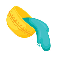 songkran bowl with water