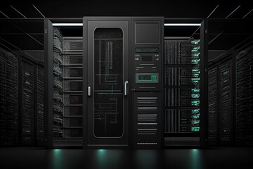 supercomputer,illstration generative ai content by Midjourney