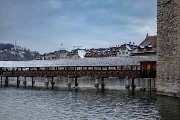 Fototapeta na wymiar view of the old town, lucern, Switzerland