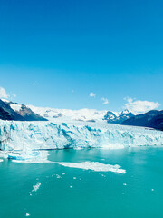 View of the Perito Moreno glacier, El Calafate, Argentina