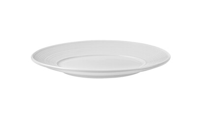white plate isolated on  transparent png - Powered by Adobe