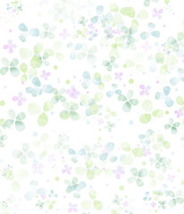 Background spring flowers illustration