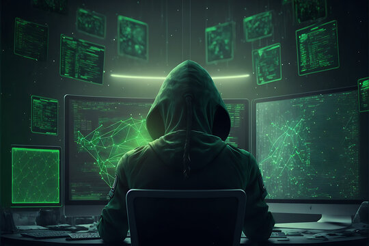 Hacker. AI Generated