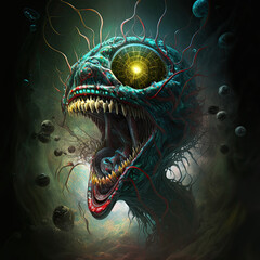 Madness, stress, monster.