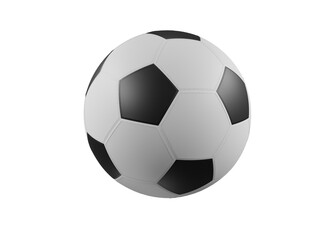 Fototapeta premium Football, 3D, PNG