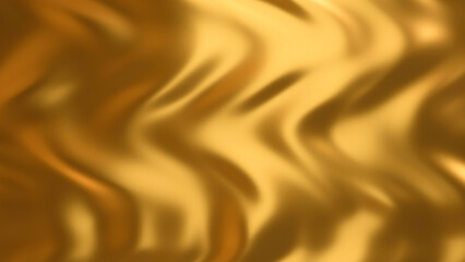 Metallic gold liquid luxury organic metal golden plastic 3d render abstract wavy background, pattern, elegant textile, macro carpet soft texture available in motion 4k
