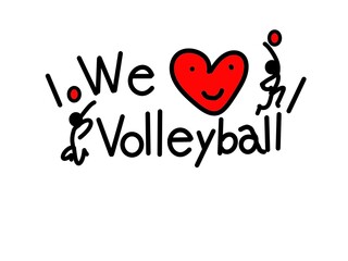 バレーボールが大好きだ！