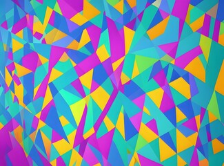 abstract geometric background created with Generative AI technology