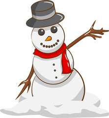 snowman png graphic clipart design