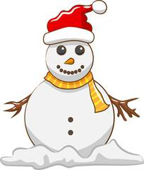 snowman png graphic clipart design