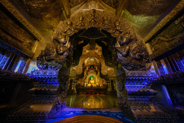 interior of the temple
