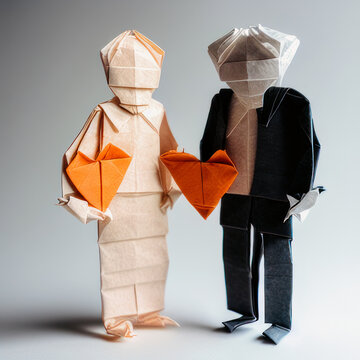 How to Make Simple Origami People