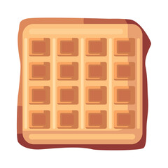 flat waffle design