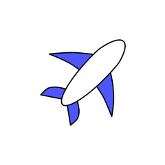 Fototapeta premium illustration of a rocket