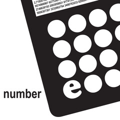 E number on calculator