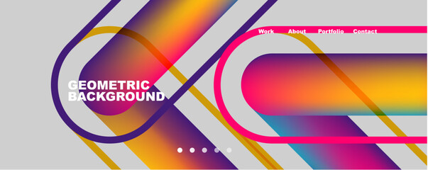 Abstract lines creative background. Vector Illustration For Wallpaper, Banner, Background, Card, Book Illustration, landing page