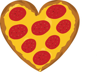  corazon de pizza
