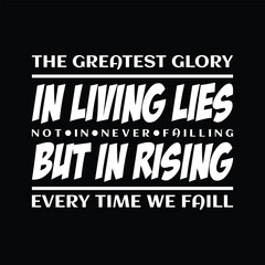 Fototapeta premium Motivational typography t shirt design 